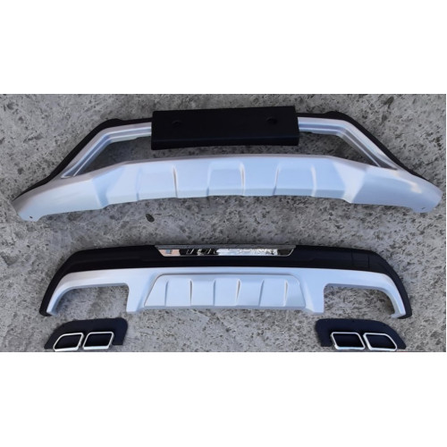 Накладки на бампера Tucson 2015-2019